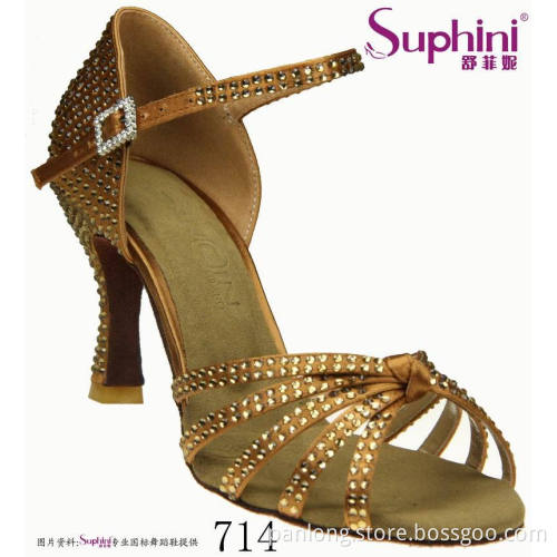Fashion sexy women salsa chacha latin dance shoes all colors